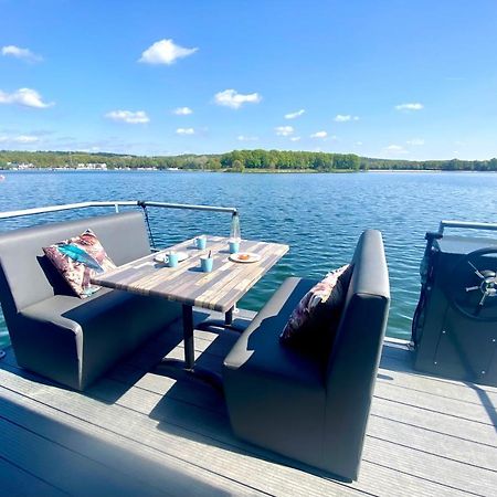 Houseboat Met Dakterras Mookerplas Middelaar Exteriör bild