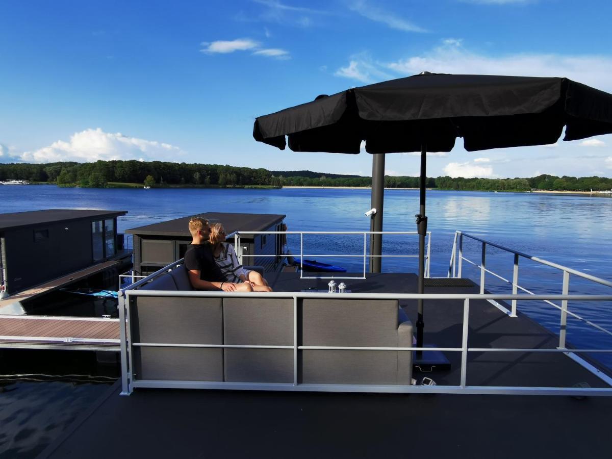 Houseboat Met Dakterras Mookerplas Middelaar Exteriör bild