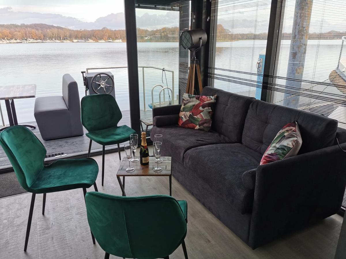Houseboat Met Dakterras Mookerplas Middelaar Exteriör bild